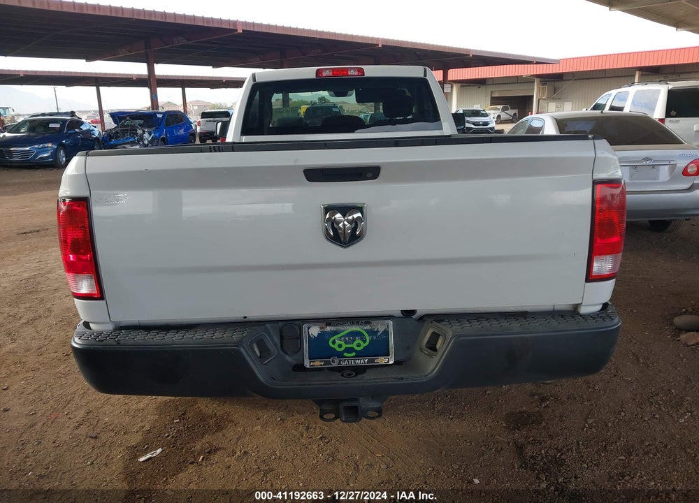 2017 RAM 1500 TRADESMAN REGULAR CAB 4X2 8' BOX VIN: 3C6JR6DG1HG745522