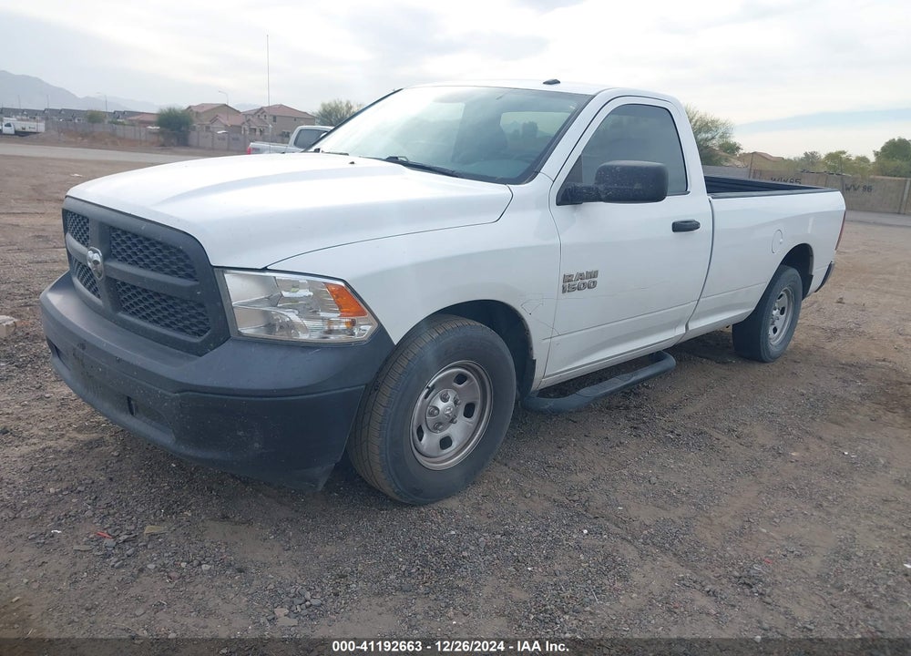 2017 RAM 1500 TRADESMAN REGULAR CAB 4X2 8' BOX VIN: 3C6JR6DG1HG745522