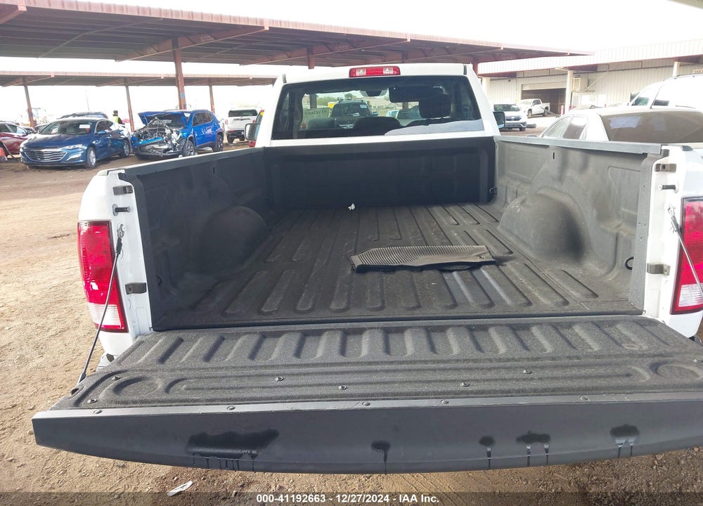 2017 RAM 1500 TRADESMAN REGULAR CAB 4X2 8' BOX VIN: 3C6JR6DG1HG745522