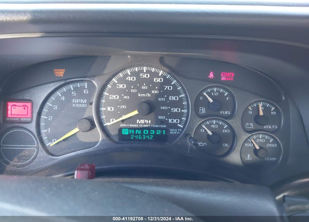 2000 CHEVROLET SILVERADO 1500 LS VIN: 2GCEC19T0Y1323755
