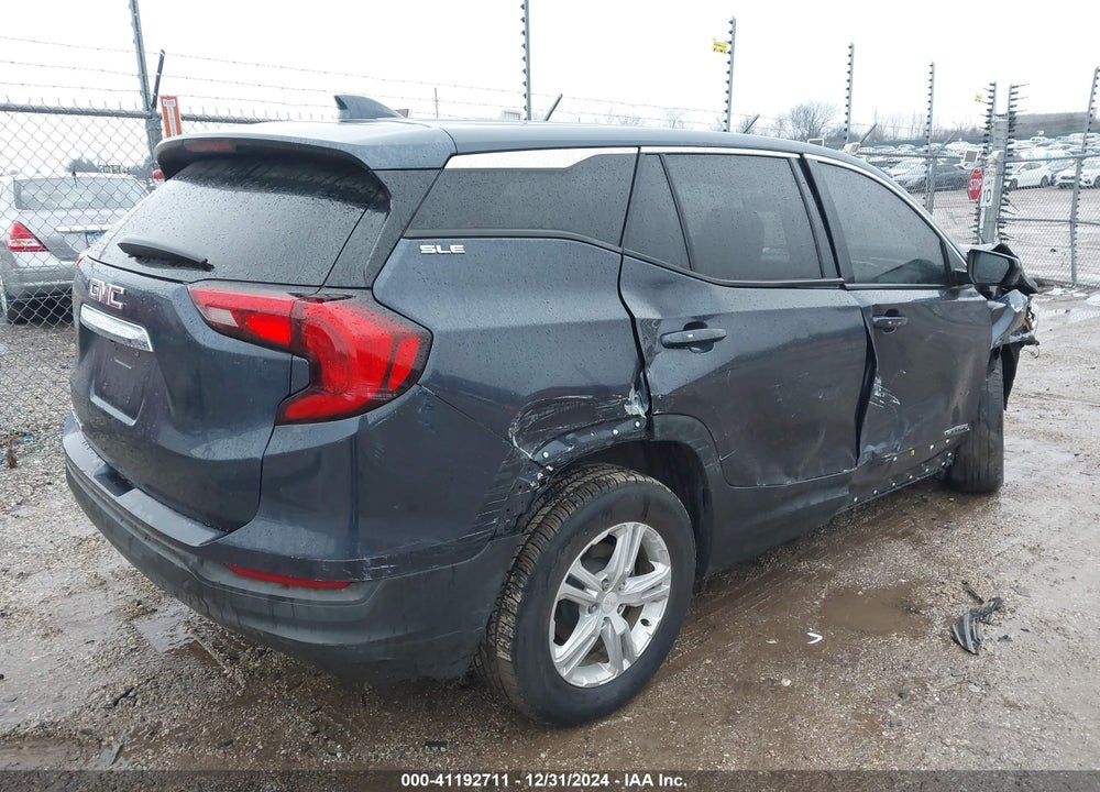 2018 GMC TERRAIN SLE VIN: 3GKALMEV4JL139824