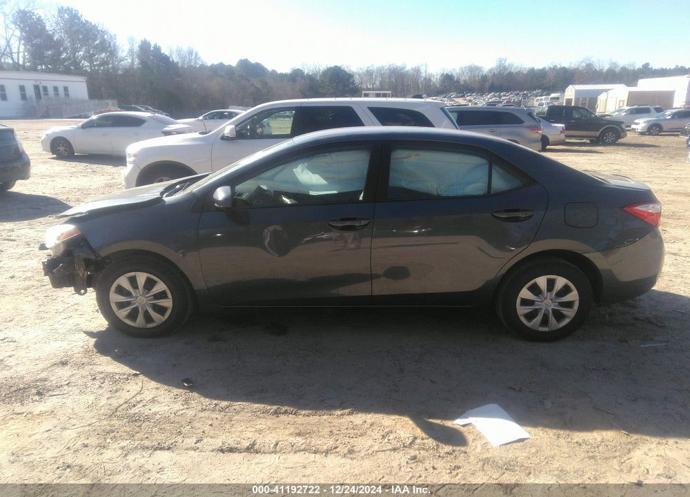 2016 TOYOTA COROLLA L VIN: 2T1BURHE3GC721706
