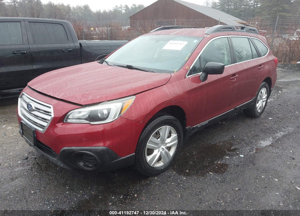 2016 SUBARU OUTBACK 2.5I VIN: 4S4BSAAC2G3229351