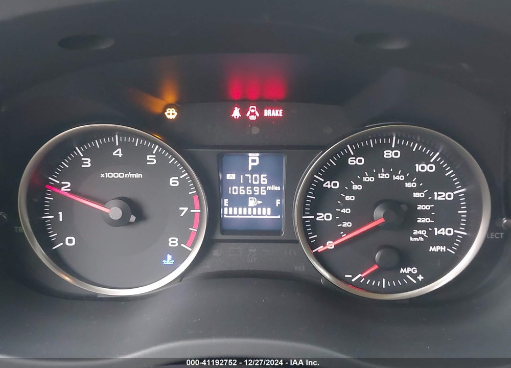 2014 SUBARU XV CROSSTREK 2.0I LIMITED VIN: JF2GPAGC5E8312082
