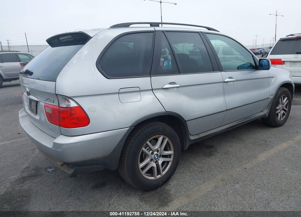 2005 BMW X5 3.0I VIN: 5UXFA13505LY07093