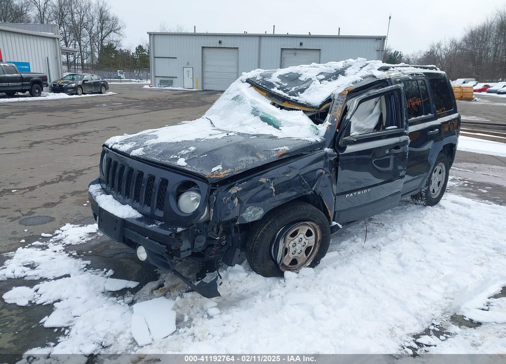 2014 JEEP PATRIOT SPORT VIN: 1C4NJPBA3ED553131
