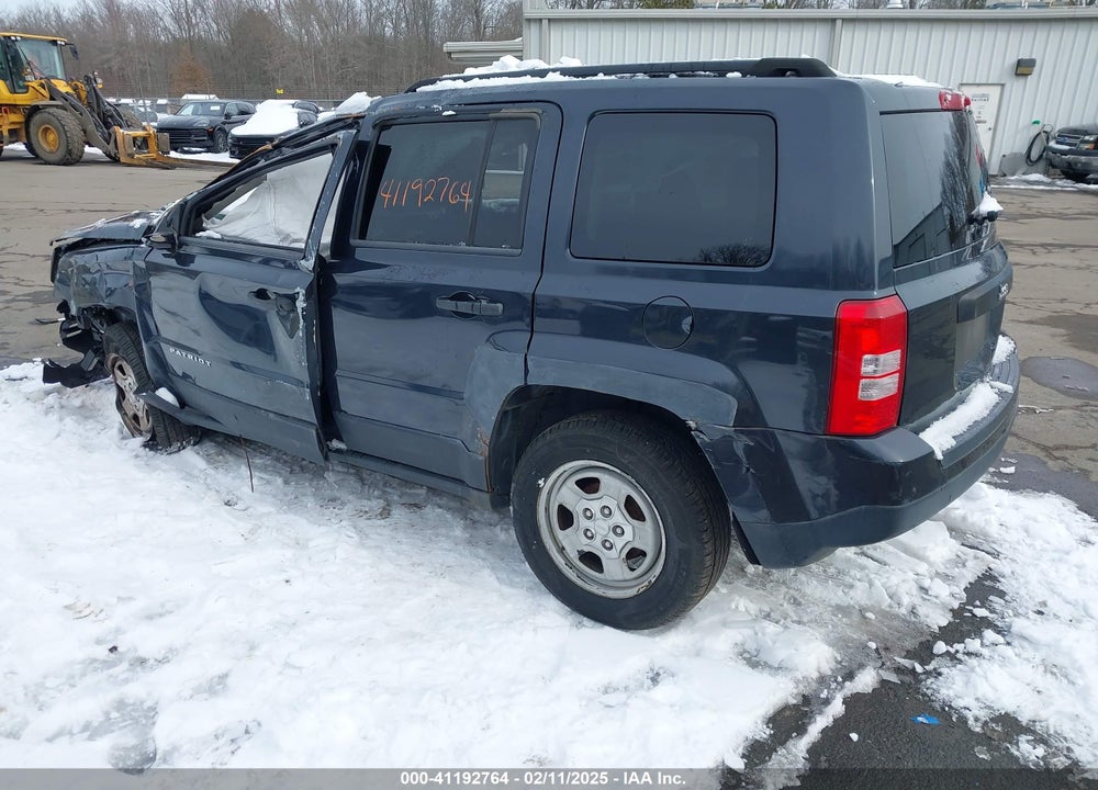2014 JEEP PATRIOT SPORT VIN: 1C4NJPBA3ED553131