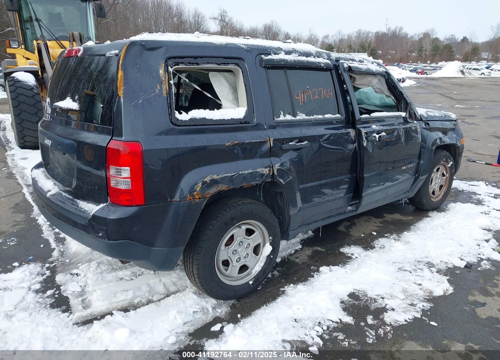 2014 JEEP PATRIOT SPORT VIN: 1C4NJPBA3ED553131