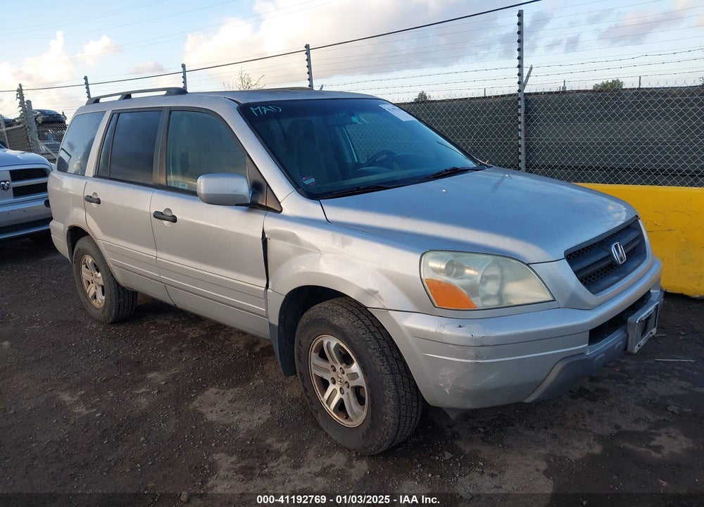 2005 HONDA PILOT EX VIN: 2HKYF18495H509027