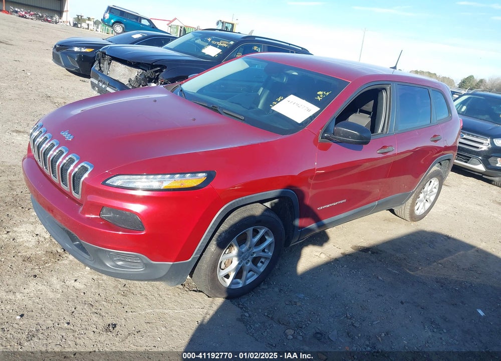 2017 JEEP CHEROKEE SPORT FWD VIN: 1C4PJLAS3HD219553