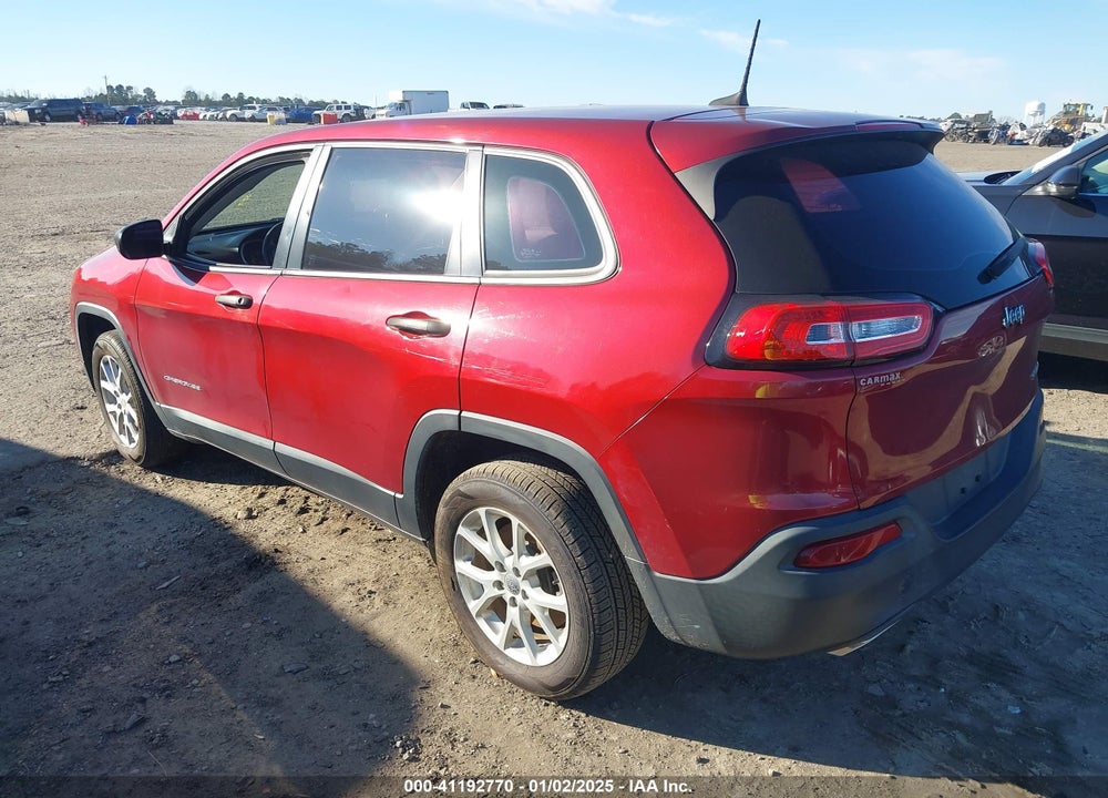 2017 JEEP CHEROKEE SPORT FWD VIN: 1C4PJLAS3HD219553