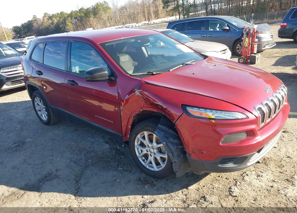 2017 JEEP CHEROKEE SPORT FWD VIN: 1C4PJLAS3HD219553