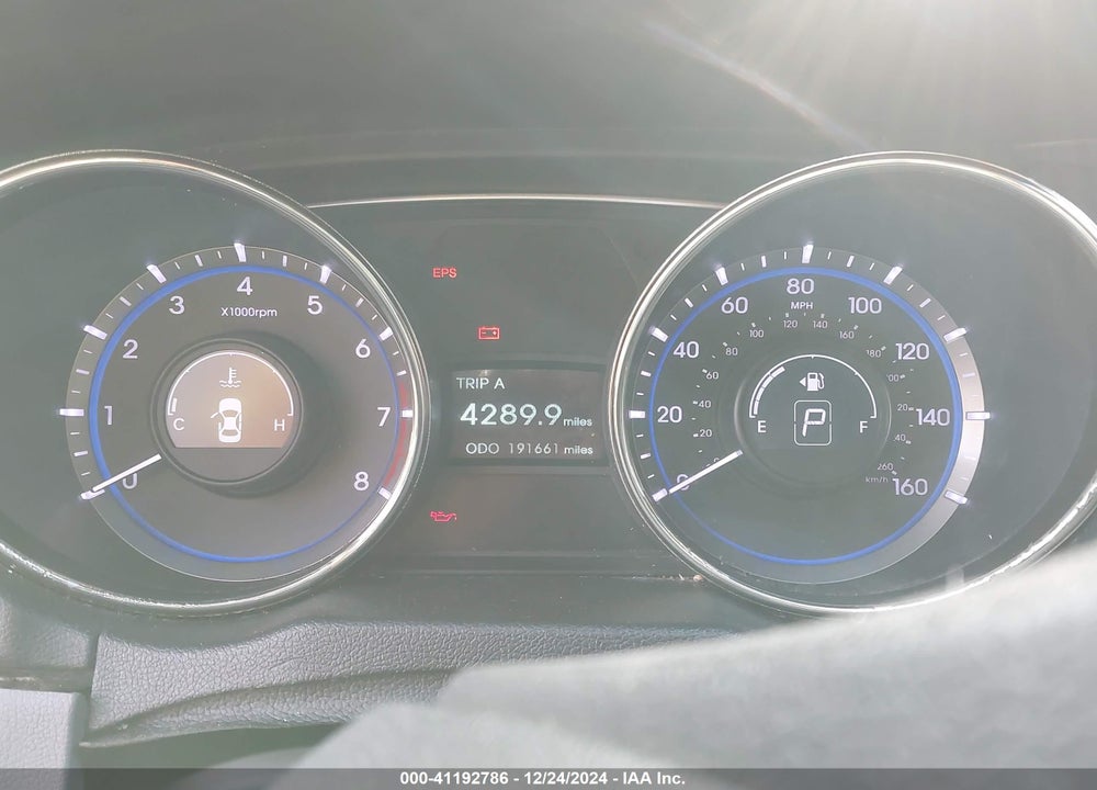 2013 HYUNDAI SONATA VIN: 5NPEB4AC7DH504473
