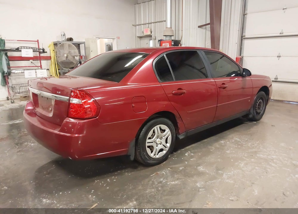 2007 CHEVROLET MALIBU LS VIN: 1G1ZS57F47F266775