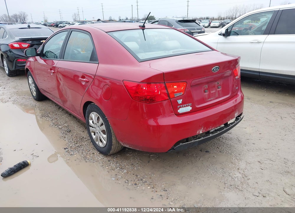2013 KIA FORTE EX VIN: KNAFU4A23D5716516
