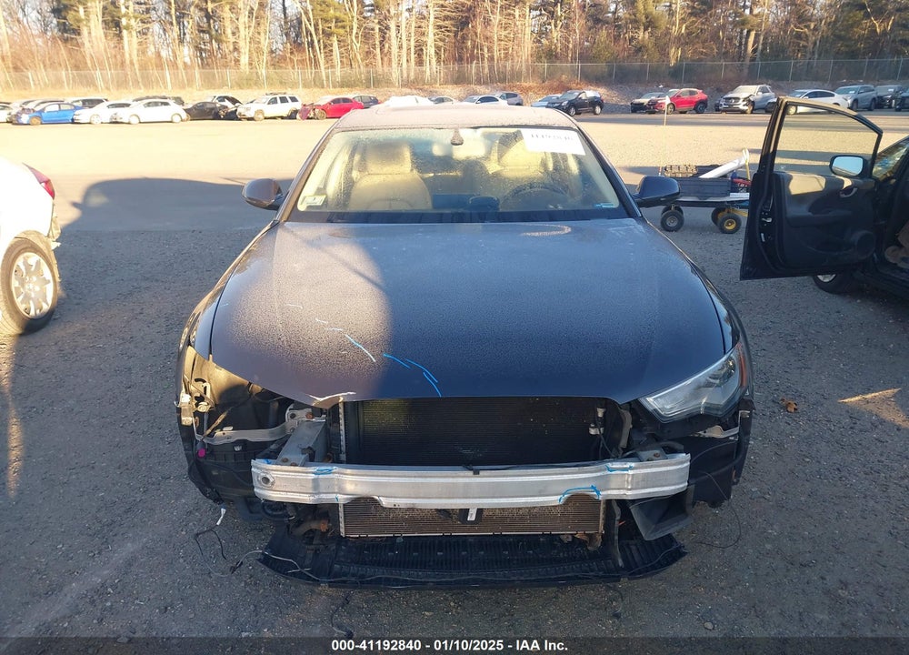 2013 AUDI A6 VIN: WAUGGAFC3DN109933