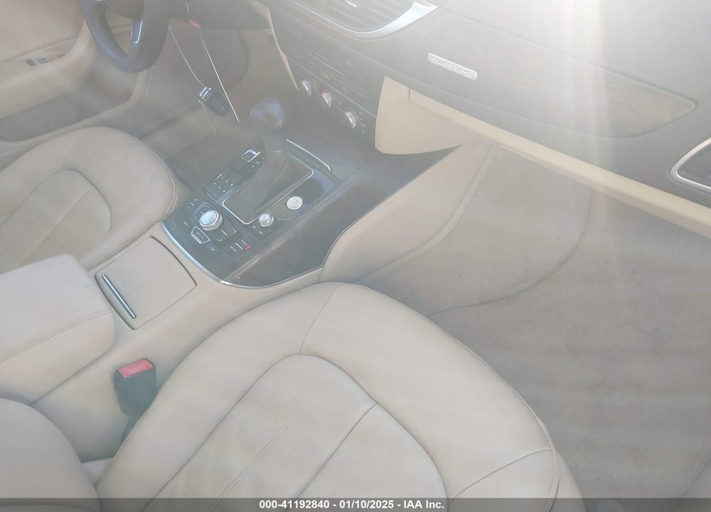 2013 AUDI A6 VIN: WAUGGAFC3DN109933