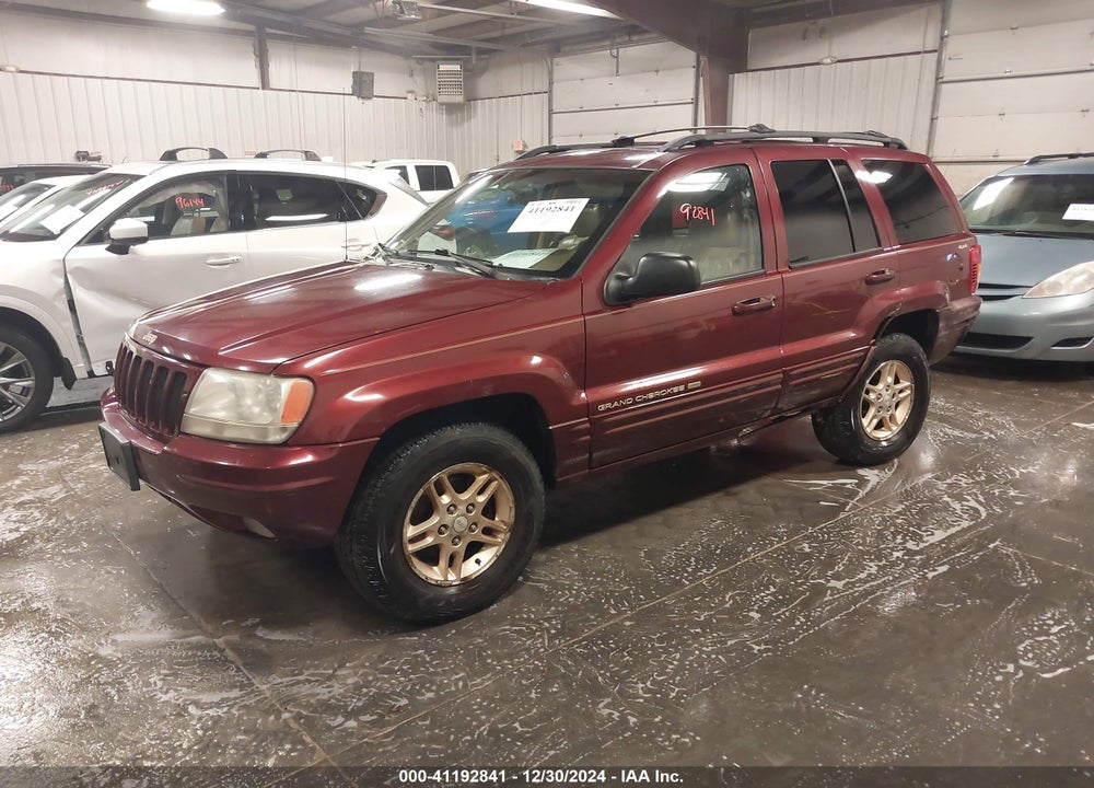 1999 JEEP GRAND CHEROKEE LIMITED VIN: 1J4GW68N9XC701543