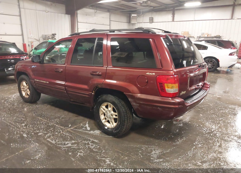 1999 JEEP GRAND CHEROKEE LIMITED VIN: 1J4GW68N9XC701543