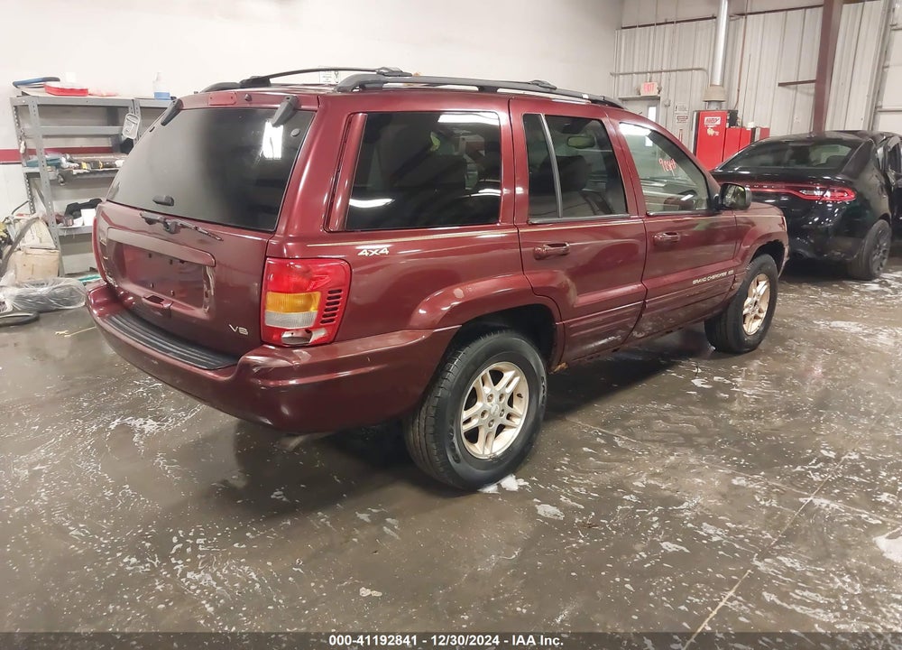 1999 JEEP GRAND CHEROKEE LIMITED VIN: 1J4GW68N9XC701543