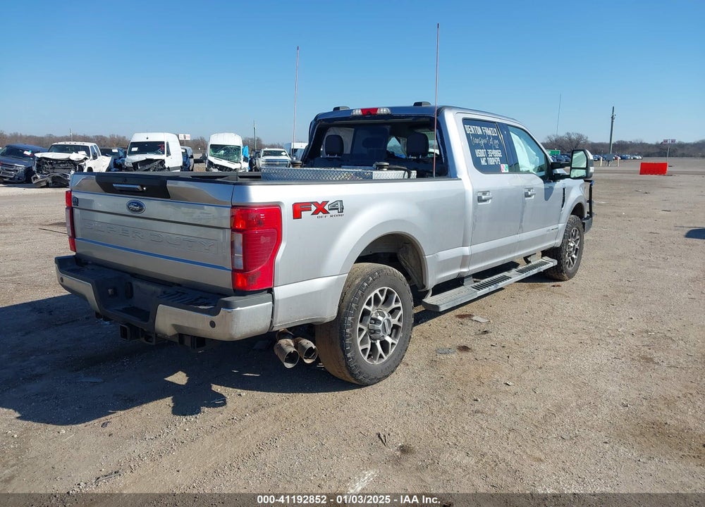 2021 FORD F-250 LARIAT VIN: 1FT8W2BT1MEC60338