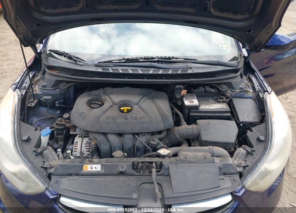 2013 HYUNDAI ELANTRA GLS VIN: 5NPDH4AE6DH281709