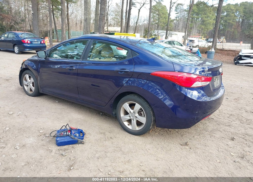2013 HYUNDAI ELANTRA GLS VIN: 5NPDH4AE6DH281709