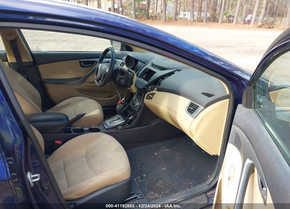 2013 HYUNDAI ELANTRA GLS VIN: 5NPDH4AE6DH281709