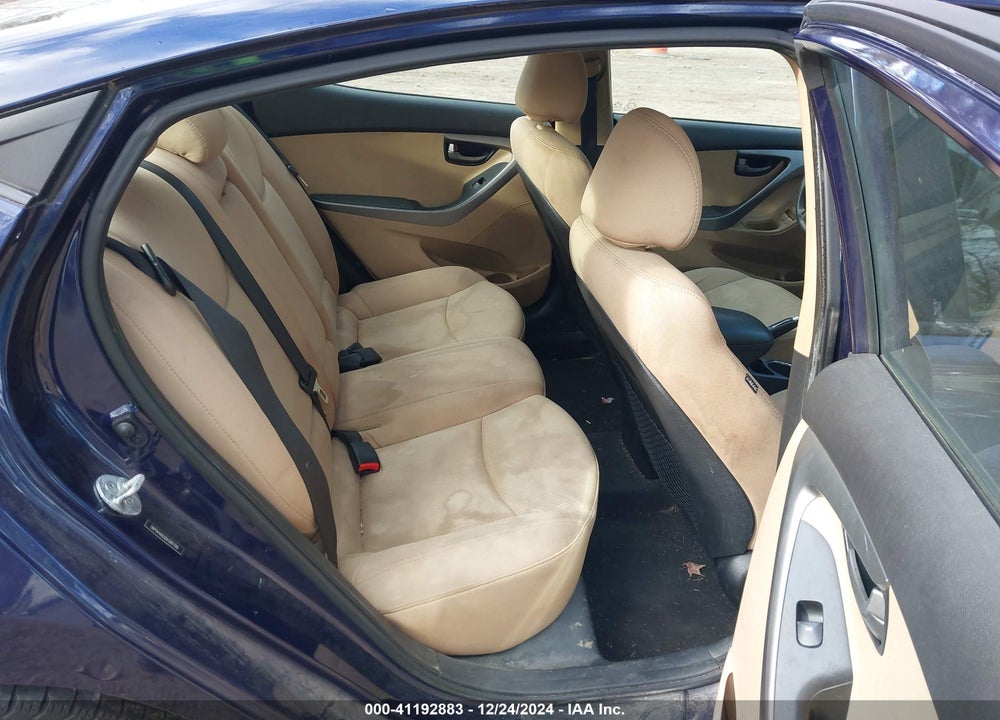 2013 HYUNDAI ELANTRA GLS VIN: 5NPDH4AE6DH281709