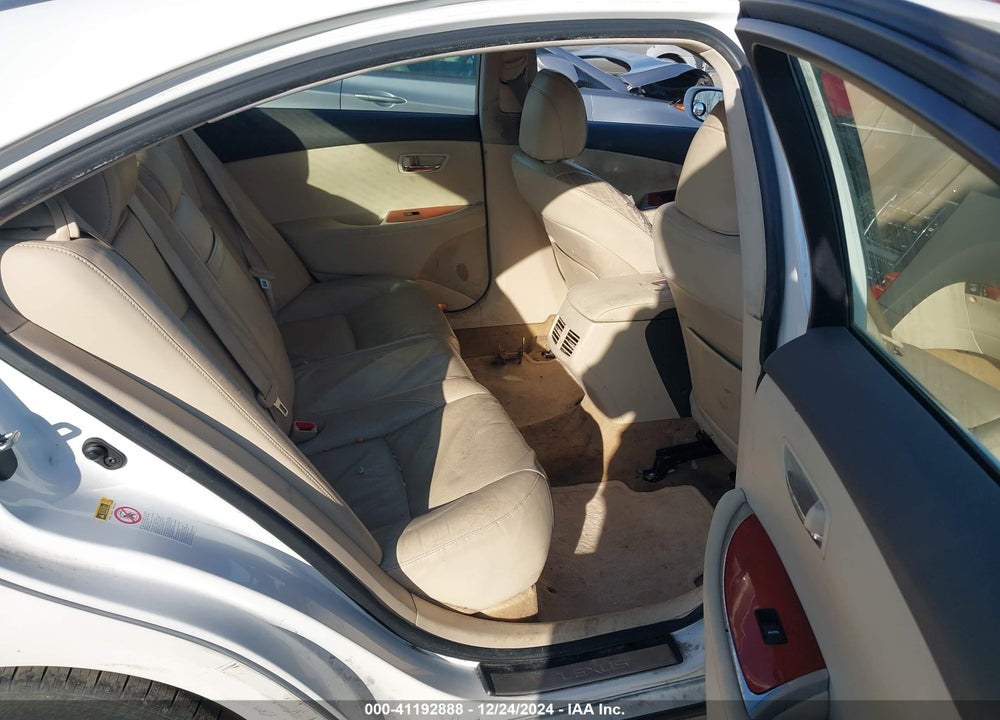 2011 LEXUS ES 350 VIN: JTHBK1EG5B2468259