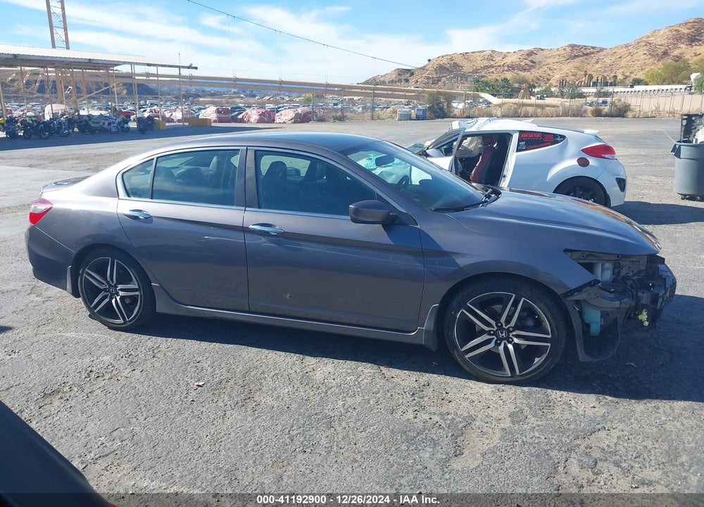 2016 HONDA ACCORD SPORT VIN: 1HGCR2F52GA114492