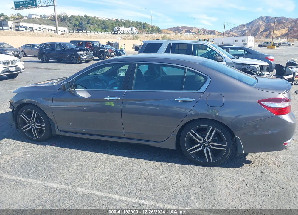 2016 HONDA ACCORD SPORT VIN: 1HGCR2F52GA114492