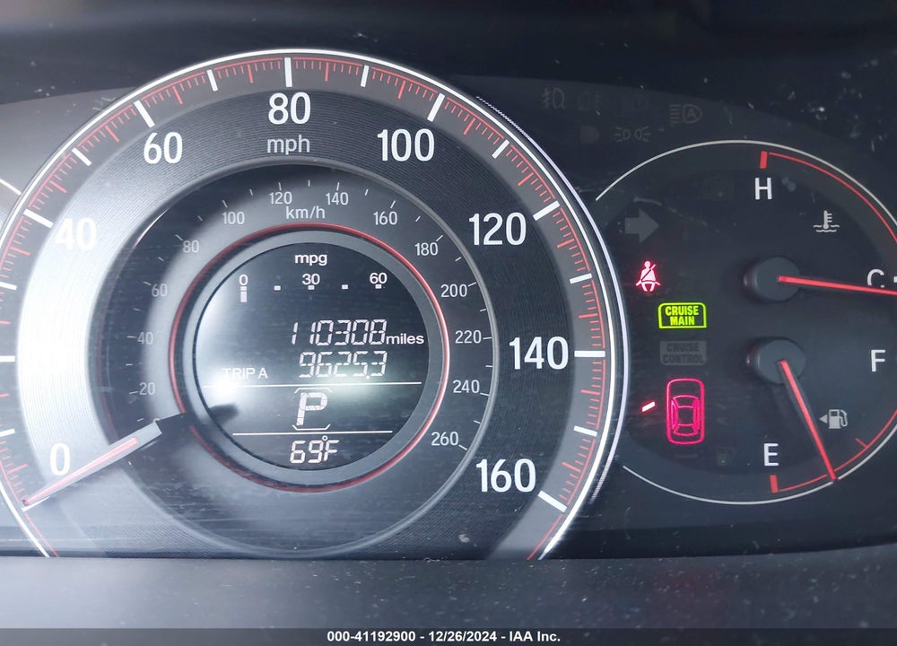2016 HONDA ACCORD SPORT VIN: 1HGCR2F52GA114492