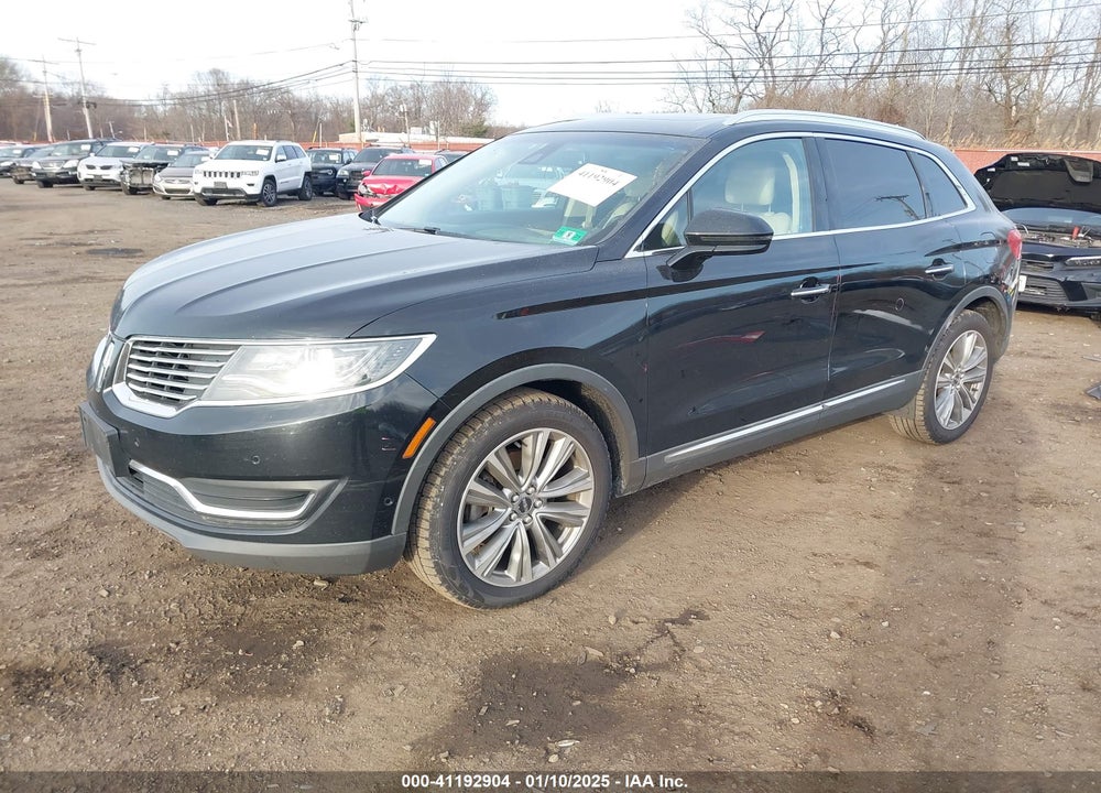 2016 LINCOLN MKX RESERVE VIN: 2LMTJ8LP8GBL69618
