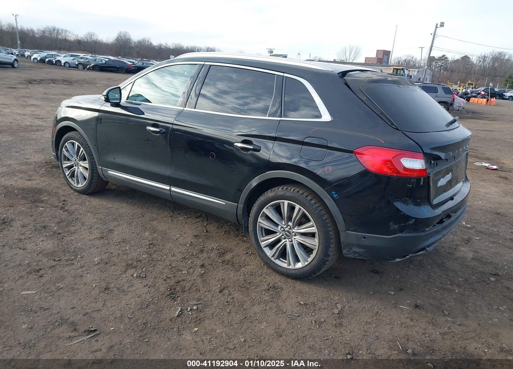 2016 LINCOLN MKX RESERVE VIN: 2LMTJ8LP8GBL69618