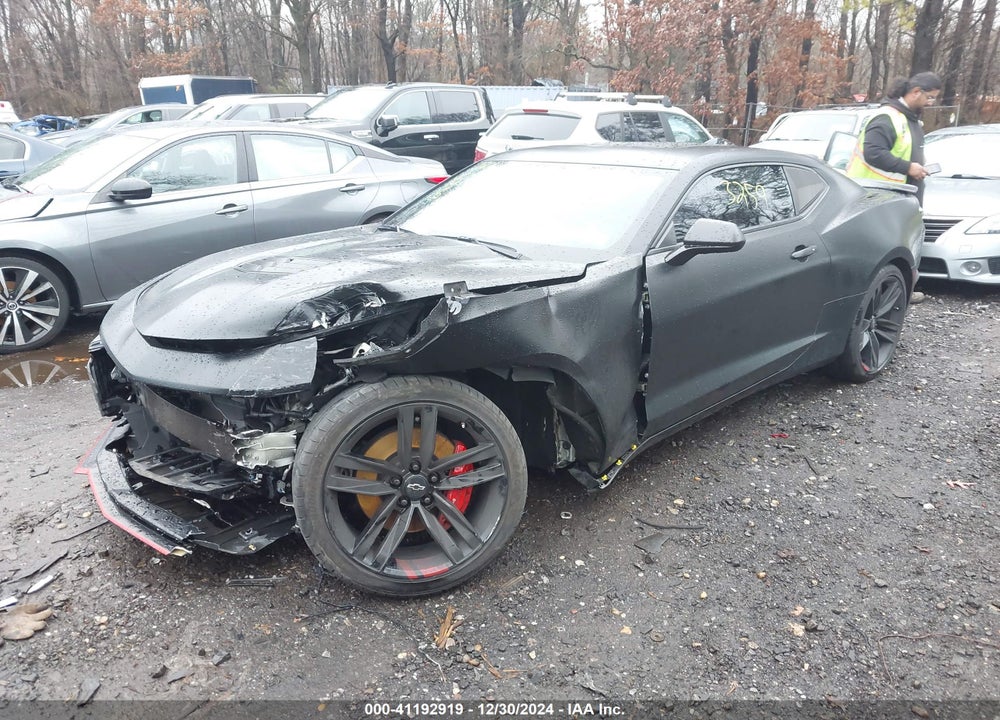 2021 CHEVROLET CAMARO RWD 1SS VIN: 1G1FF1R77M0121458