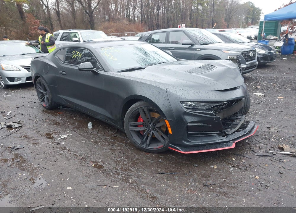 2021 CHEVROLET CAMARO RWD 1SS VIN: 1G1FF1R77M0121458