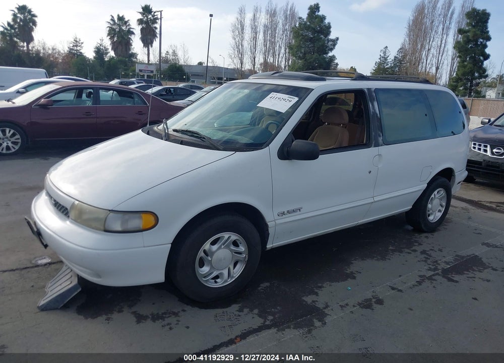 1997 NISSAN QUEST GXE/XE VIN: 4N2DN1111VD851866