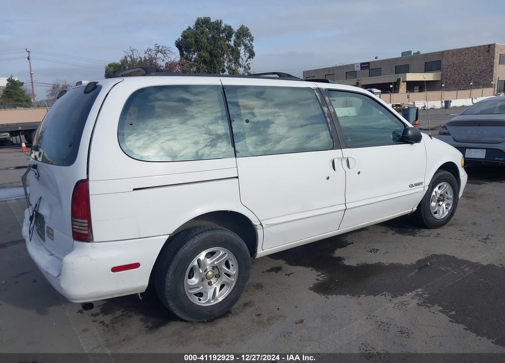 1997 NISSAN QUEST GXE/XE VIN: 4N2DN1111VD851866