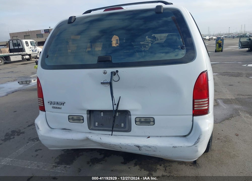 1997 NISSAN QUEST GXE/XE VIN: 4N2DN1111VD851866