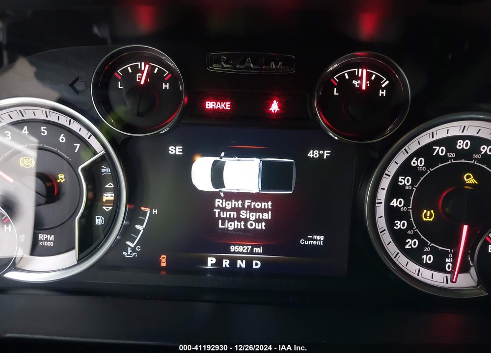2019 RAM 1500 CLASSIC BIG HORN 4X4 5'7 BOX VIN: 1C6RR7LT1KS548275