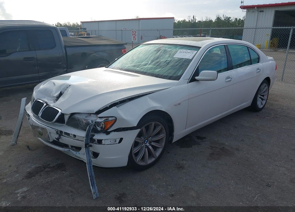 2007 BMW 750LI VIN: WBAHN83557DT71276