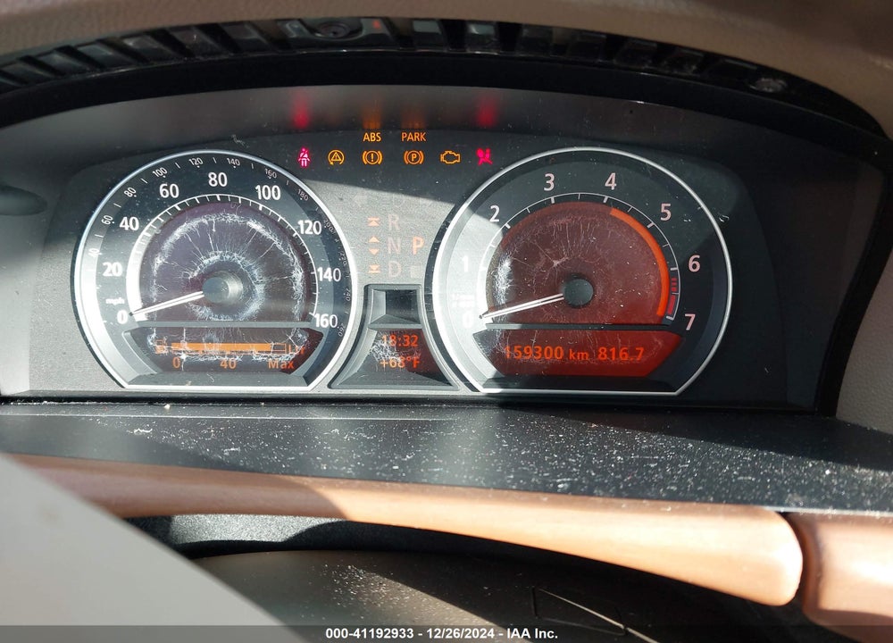 2007 BMW 750LI VIN: WBAHN83557DT71276