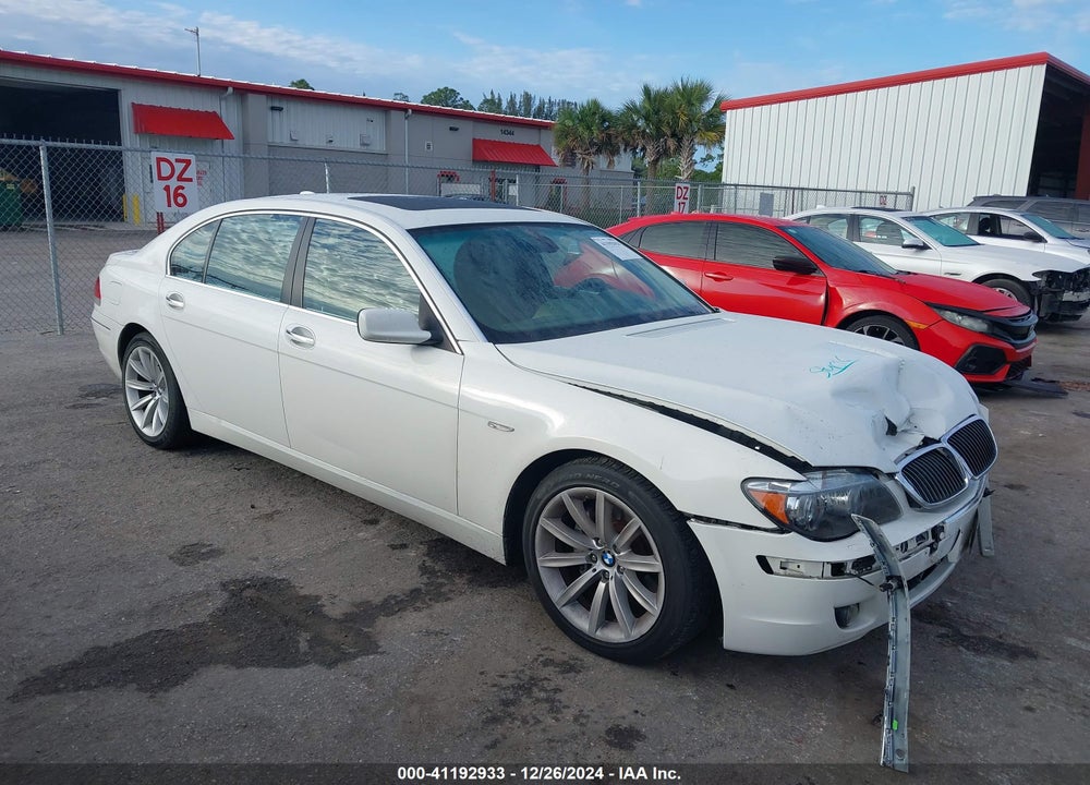 2007 BMW 750LI VIN: WBAHN83557DT71276