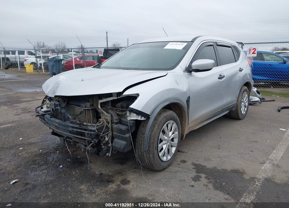 2017 NISSAN ROGUE S VIN: KNMAT2MV3HP598651