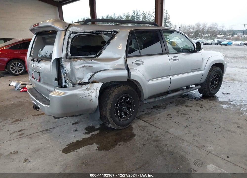 2006 TOYOTA 4RUNNER SR5 SPORT V6 VIN: JTEBU14R368062543