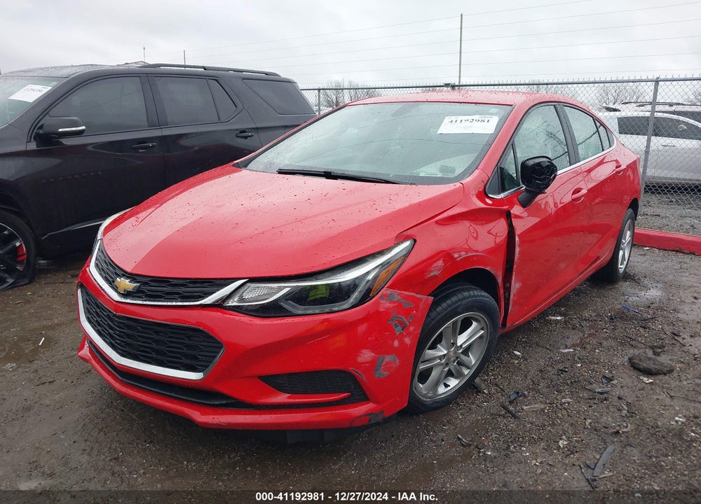 2016 CHEVROLET CRUZE LT AUTO VIN: 1G1BE5SM4G7241920