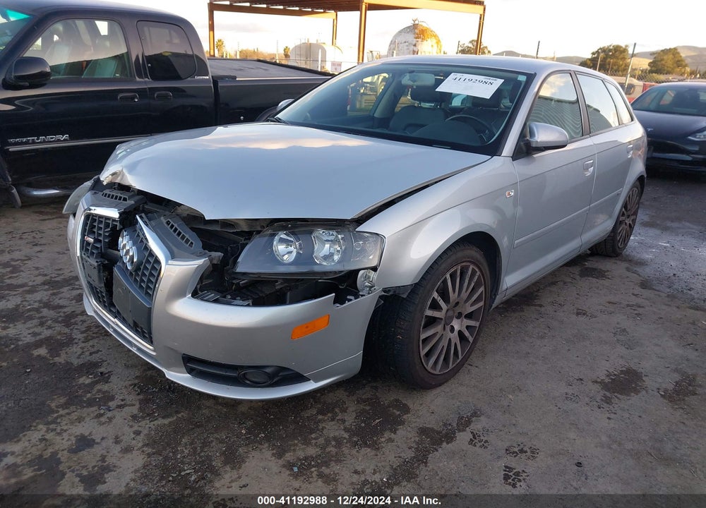 2007 AUDI A3 2.0T VIN: WAUHF78P27A223590