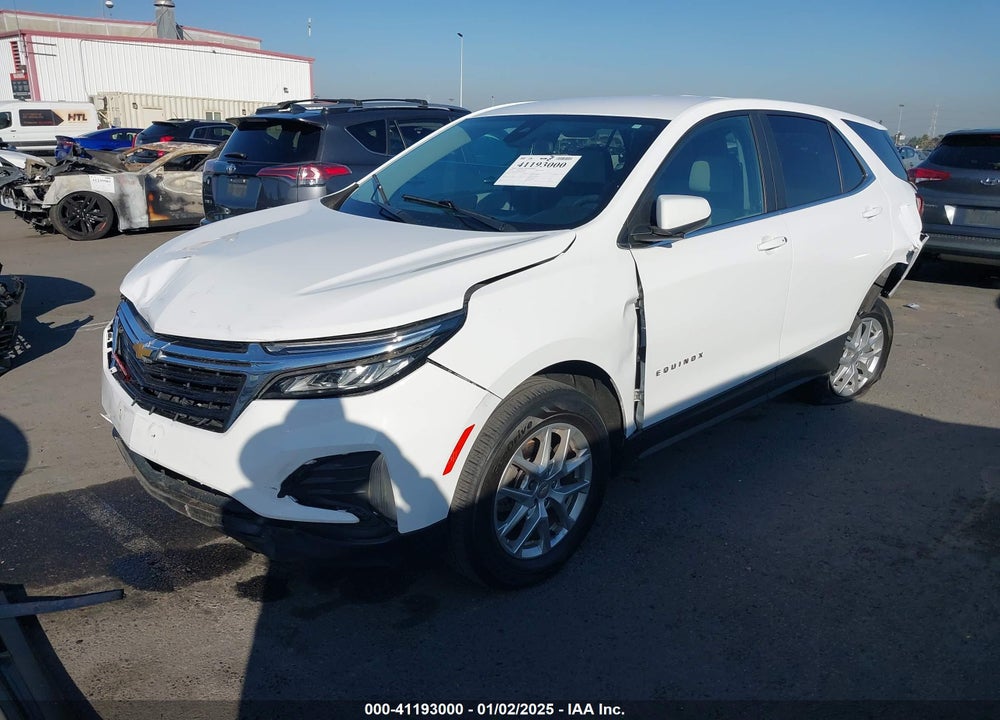 2022 CHEVROLET EQUINOX VIN: 3GNAXUEV9NL199398