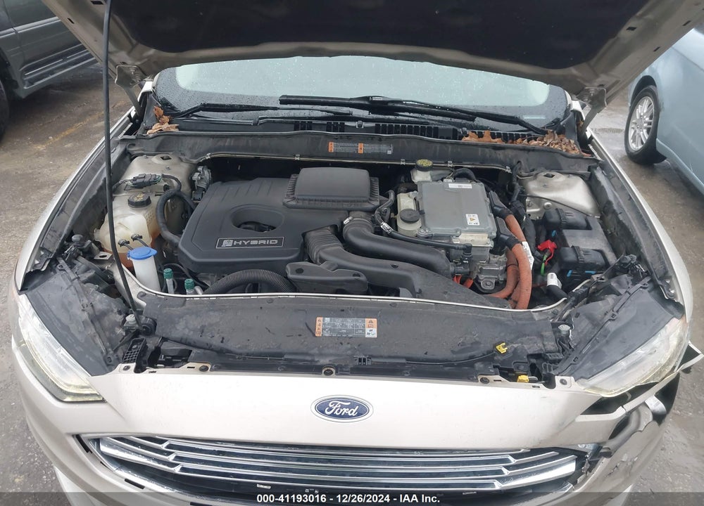 2017 FORD FUSION HYBRID SE VIN: 3FA6P0LU0HR300501